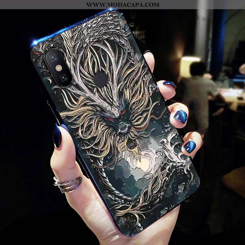 Capa Xiaomi Mi Mix 2s Slim Desenho Animado Pintado Capas Personalizada Antiqueda Telinha Baratas