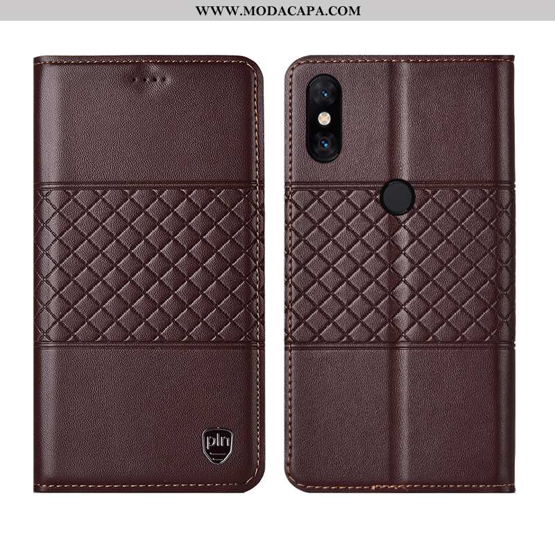 Capas Xiaomi Mi Mix 2s Couro Genuíno Telemóvel Cover Completa Protetoras Cases Comprar