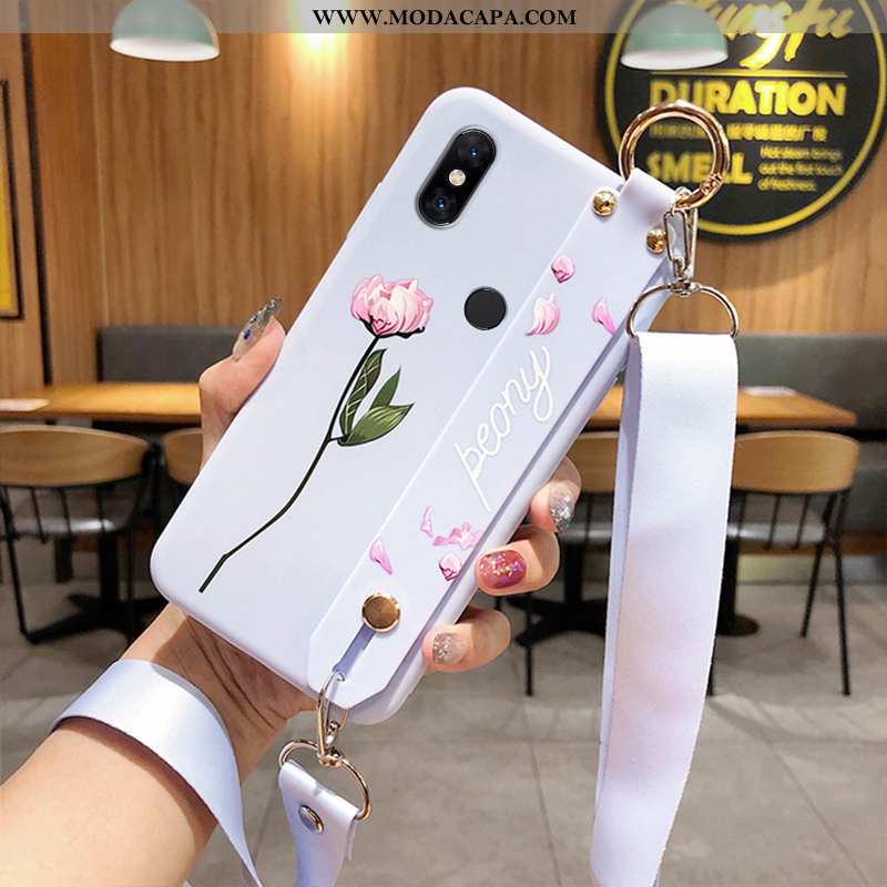 Capa Xiaomi Mi Mix 2s Cordao Silicone Novas Cases Fosco Florais Soft Baratos