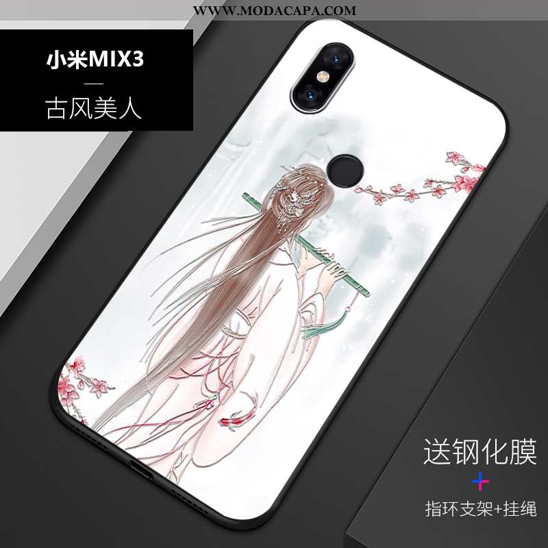 Capas Xiaomi Mi Mix 3 Personalizada Tendencia Telemóvel Soft Protetoras Fosco Telinha Venda