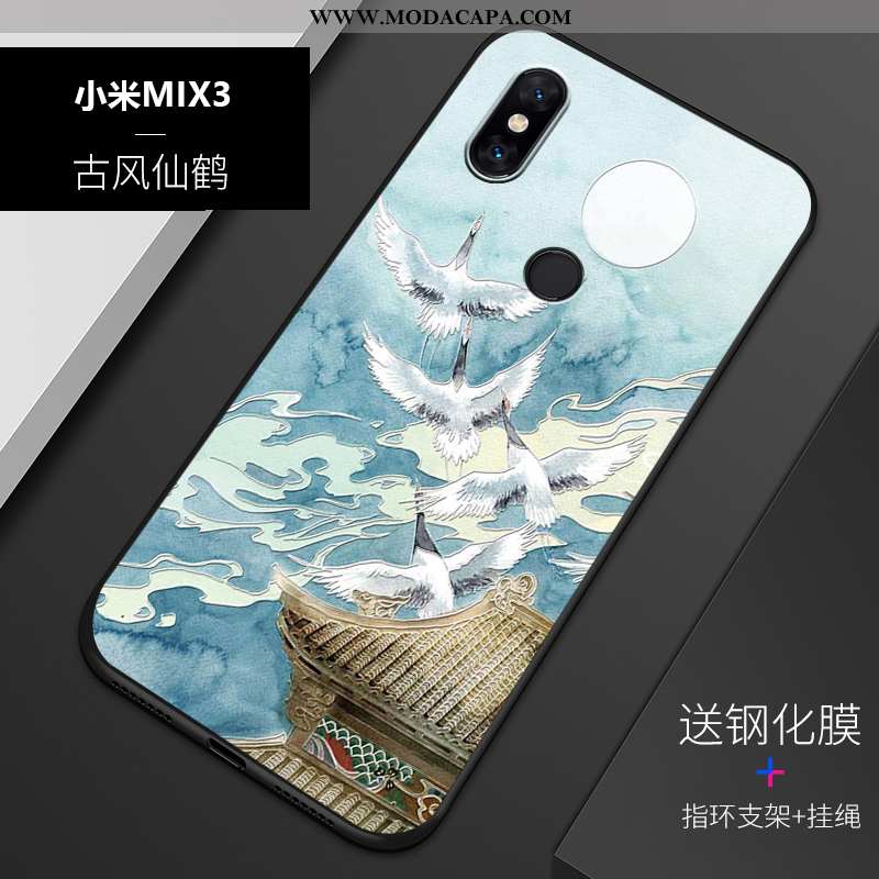 Capas Xiaomi Mi Mix 3 Personalizada Tendencia Telemóvel Soft Protetoras Fosco Telinha Venda