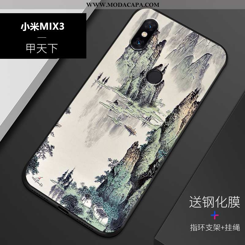 Capas Xiaomi Mi Mix 3 Personalizada Tendencia Telemóvel Soft Protetoras Fosco Telinha Venda