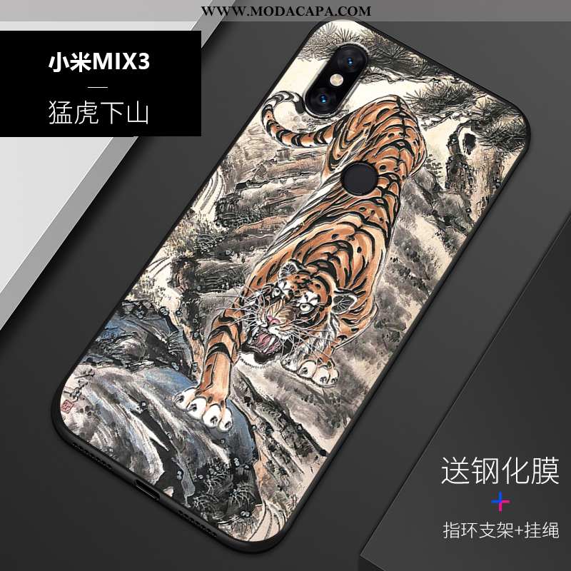 Capas Xiaomi Mi Mix 3 Personalizada Tendencia Telemóvel Soft Protetoras Fosco Telinha Venda