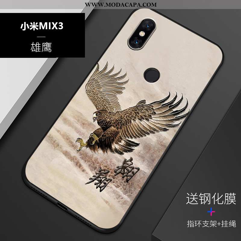 Capas Xiaomi Mi Mix 3 Personalizada Tendencia Telemóvel Soft Protetoras Fosco Telinha Venda