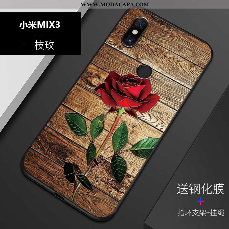 Capas Xiaomi Mi Mix 3 Personalizada Tendencia Telemóvel Soft Protetoras Fosco Telinha Venda