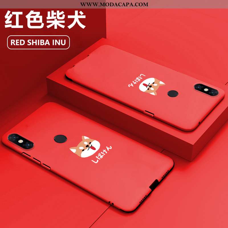 Capa Xiaomi Mi Mix 3 Slim Vermelho Telemóvel Resistente Calor Cases Antiqueda Online