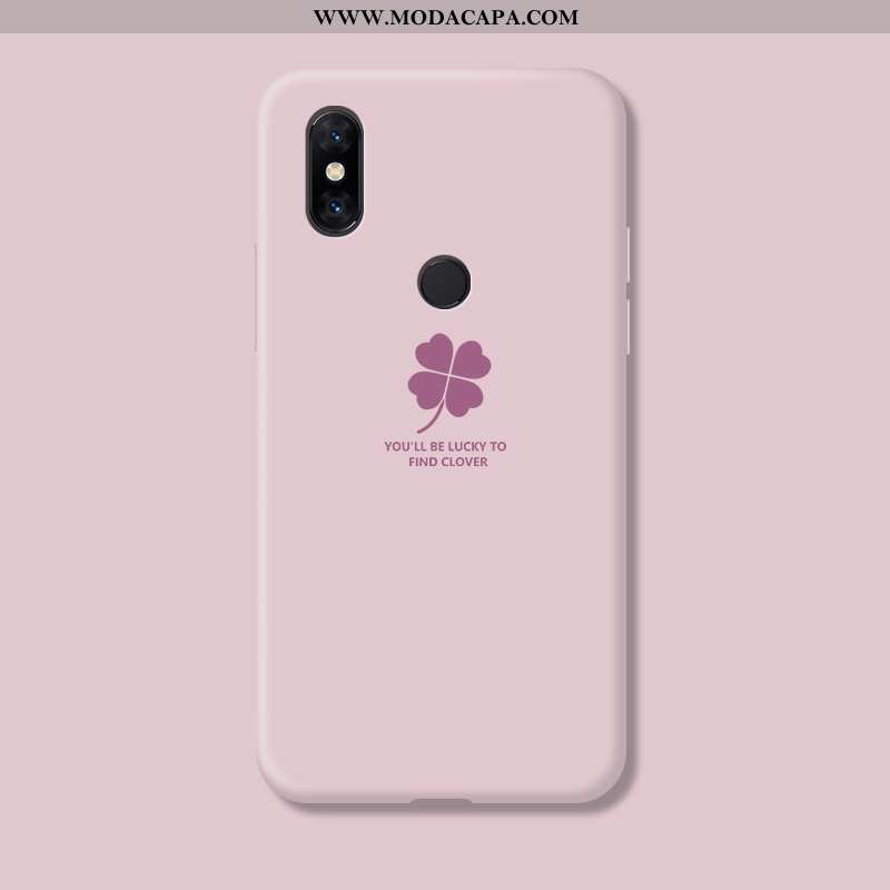 Capas Xiaomi Mi Mix 3 Criativas Casal Telinha Antiqueda Personalizada Vermelho Rosa Online