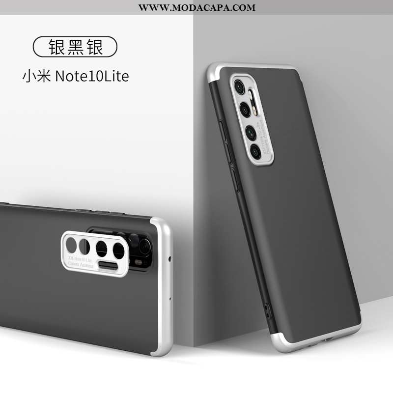 Capa Xiaomi Mi Note 10 Lite Protetoras Tendencia Slim Criativas Nova Telinha Vermelho Barato