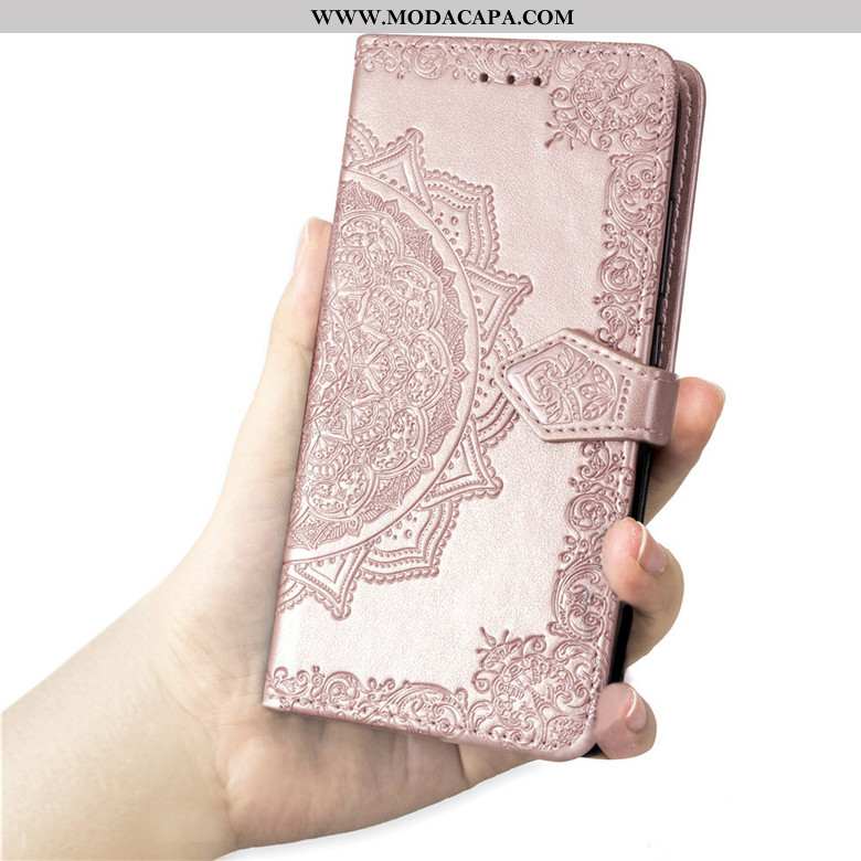 Capas Xiaomi Mi Note 10 Lite Couro Pequena Completa Primavera Cover Telemóvel Promoção