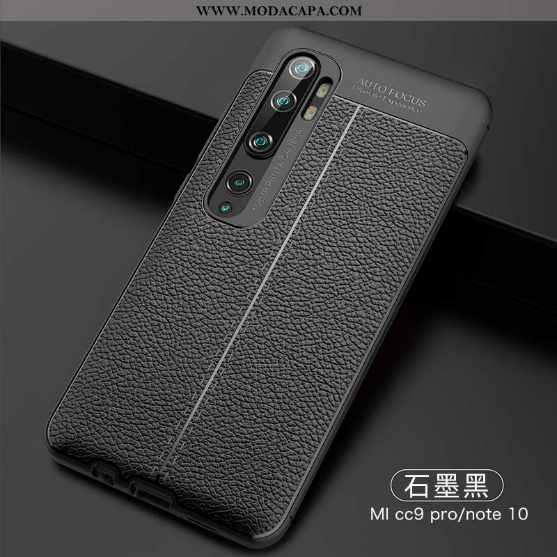 Capa Xiaomi Mi Note 10 Protetoras Telinha Capas Antiqueda Cases Azul Escuro De Grau Baratas