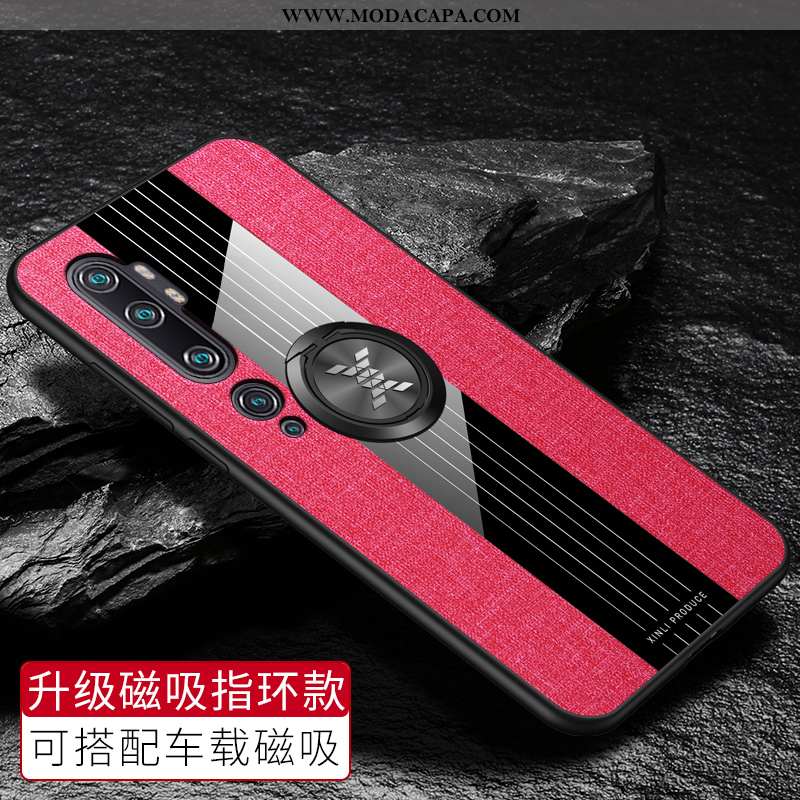 Capa Xiaomi Mi Note 10 Slim Criativas Cases Vidro Soft Telinha Telemóvel Venda