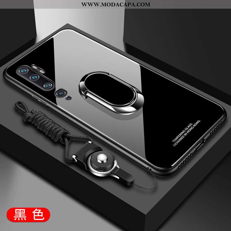 Capa Xiaomi Mi Note 10 Vidro Tendencia Telemóvel Capas Silicone Protetoras Telinha Venda