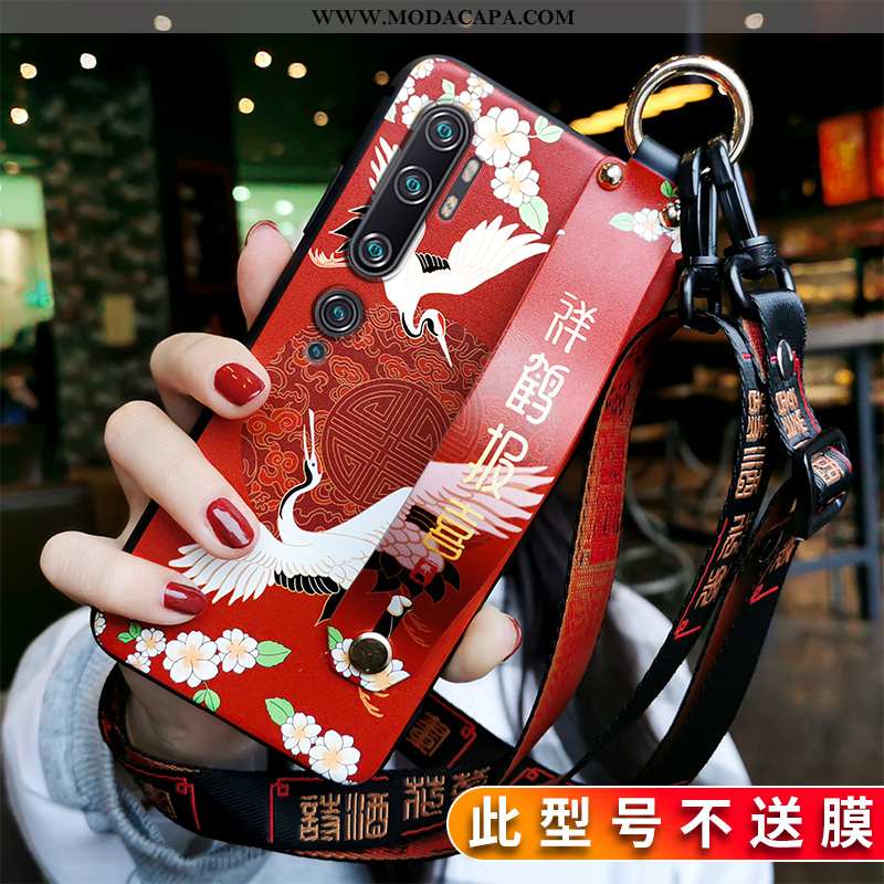 Capas Xiaomi Mi Note 10 Protetoras Personalizado Personalizada Soft Wrisband Antiqueda Venda