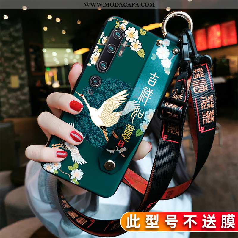 Capas Xiaomi Mi Note 10 Protetoras Personalizado Personalizada Soft Wrisband Antiqueda Venda