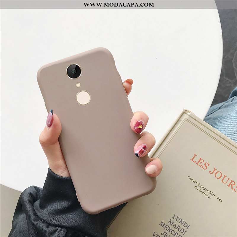 Capa Xiaomi Redmi 5 Fosco Capas Antiqueda Personalizada Nova Lisas Amarelo Online