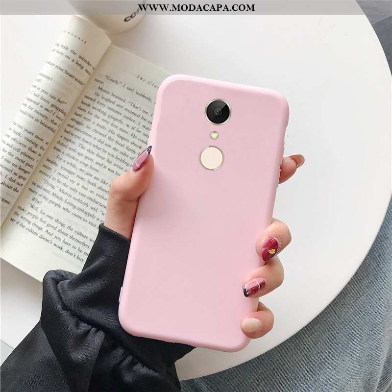 Capa Xiaomi Redmi 5 Fosco Capas Antiqueda Personalizada Nova Lisas Amarelo Online