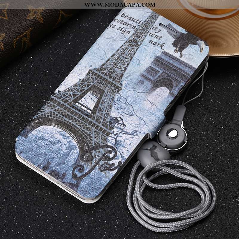 Capa Xiaomi Redmi 5 Cordao Telemóvel Antiqueda Cover Capas Cinza Cases Barato