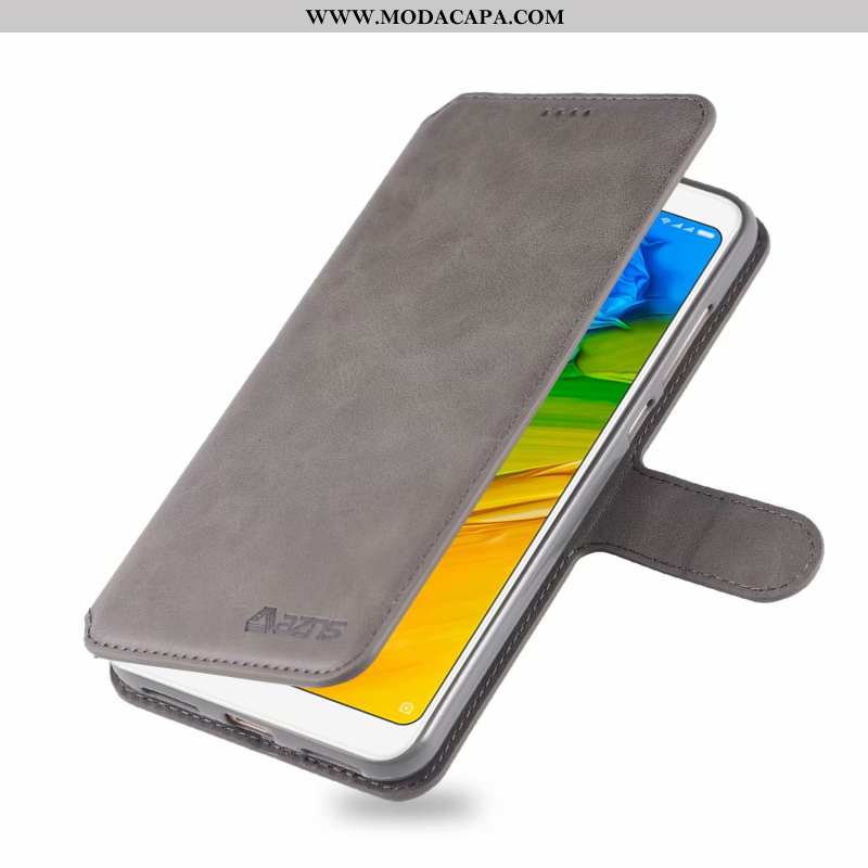 Capas Xiaomi Redmi 5 Couro Aço Silicone Telemóvel Cases Cover Promoção