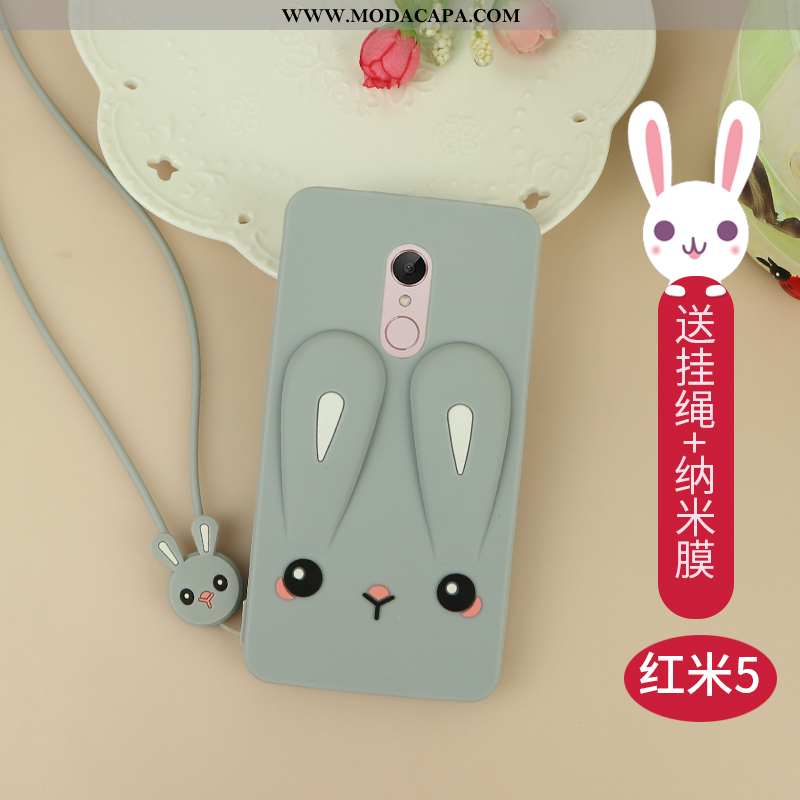 Capa Xiaomi Redmi 5 Soft Tendencia Personalizada Verde Malha Telemóvel Cases Baratas
