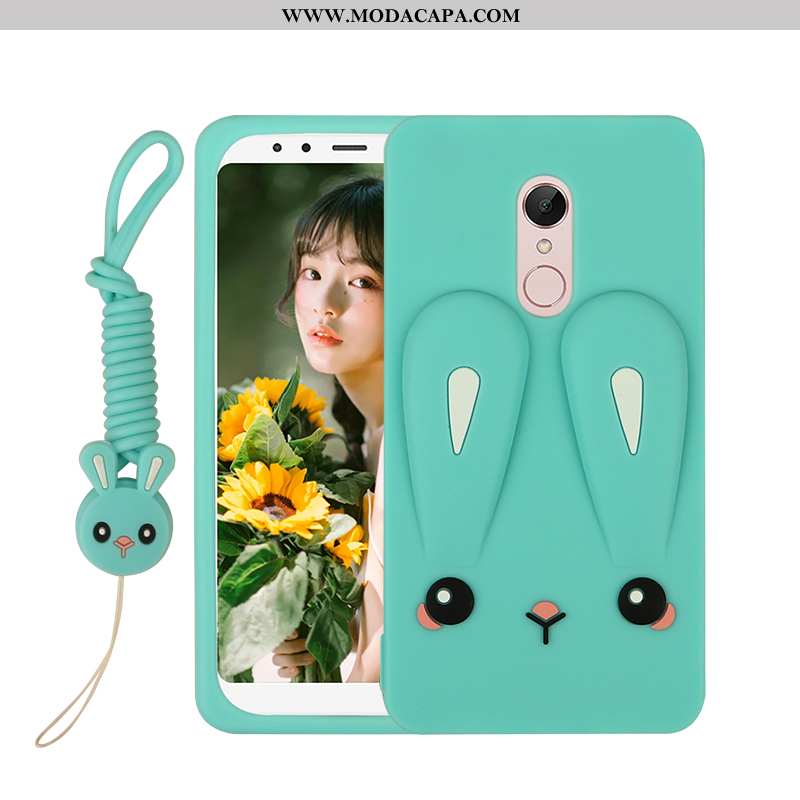 Capa Xiaomi Redmi 5 Soft Tendencia Personalizada Verde Malha Telemóvel Cases Baratas