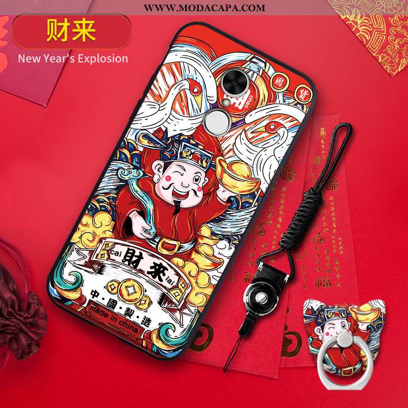 Capas Xiaomi Redmi 5 Silicone Protetoras Tendencia Criativas Vermelho Completa Malha Comprar