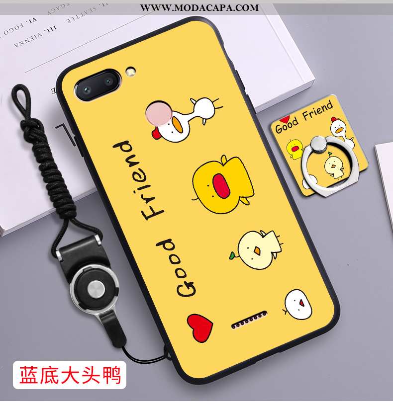 Capa Xiaomi Redmi 6 Tendencia Malha Soft Silicone Personalizada Bonitos Telemóvel Baratos