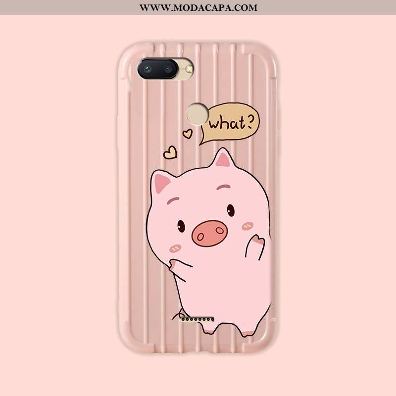 Capas Xiaomi Redmi 6 Personalizado Slim Antiqueda Soft Protetoras Cases Baratas