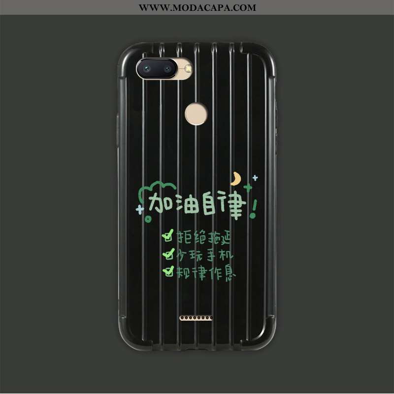 Capas Xiaomi Redmi 6 Personalizado Slim Antiqueda Soft Protetoras Cases Baratas