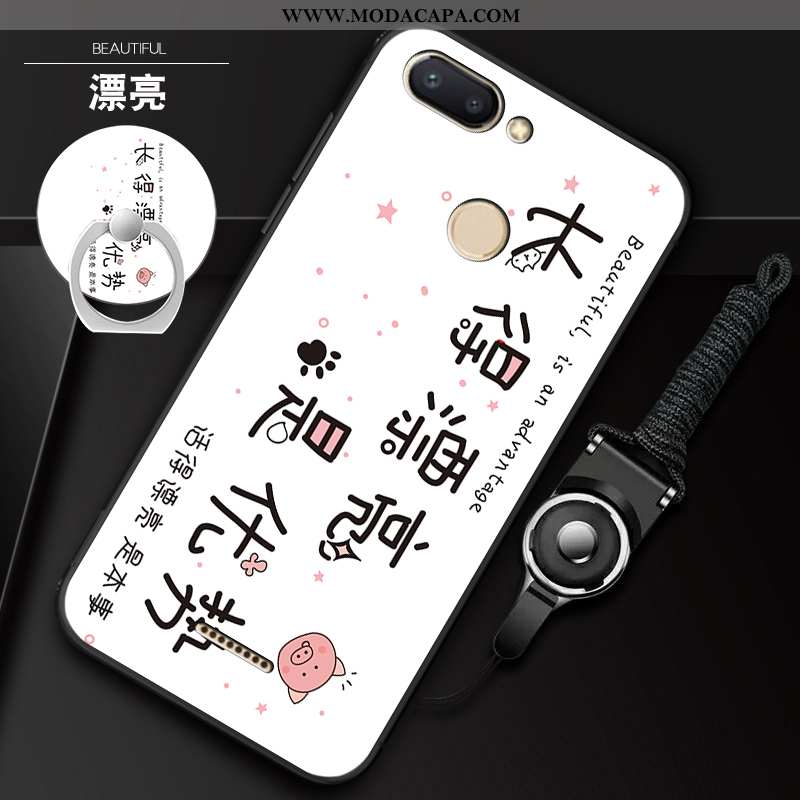 Capas Xiaomi Redmi 6 Personalizada Bonitos Telemóvel Criativas Branco Cases Baratos