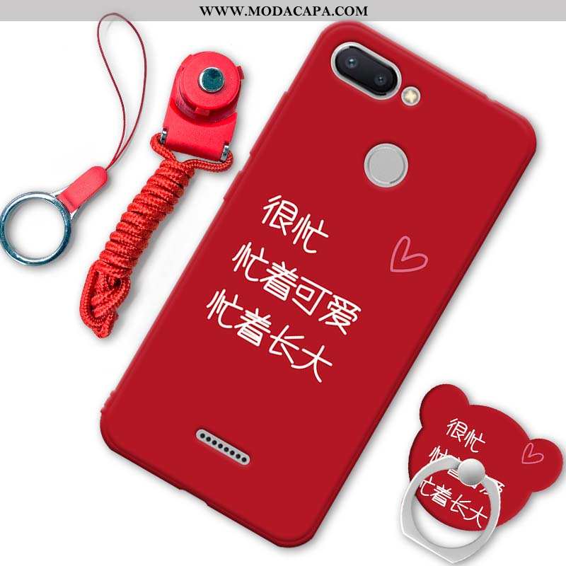 Capas Xiaomi Redmi 6 Soft Criativas Cases Casal Fosco Preto Venda