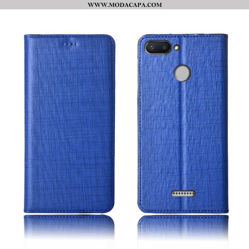 Capa Xiaomi Redmi 6 Silicone Cover Primavera Cases Pequena Protetoras Couro Genuíno Promoção