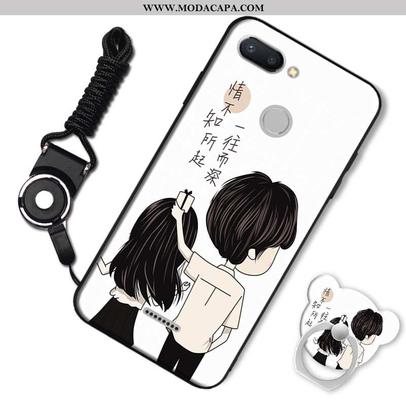 Capas Xiaomi Redmi 6 Personalizada Silicone Protetoras Cordao Completa Antiqueda Soft Baratos