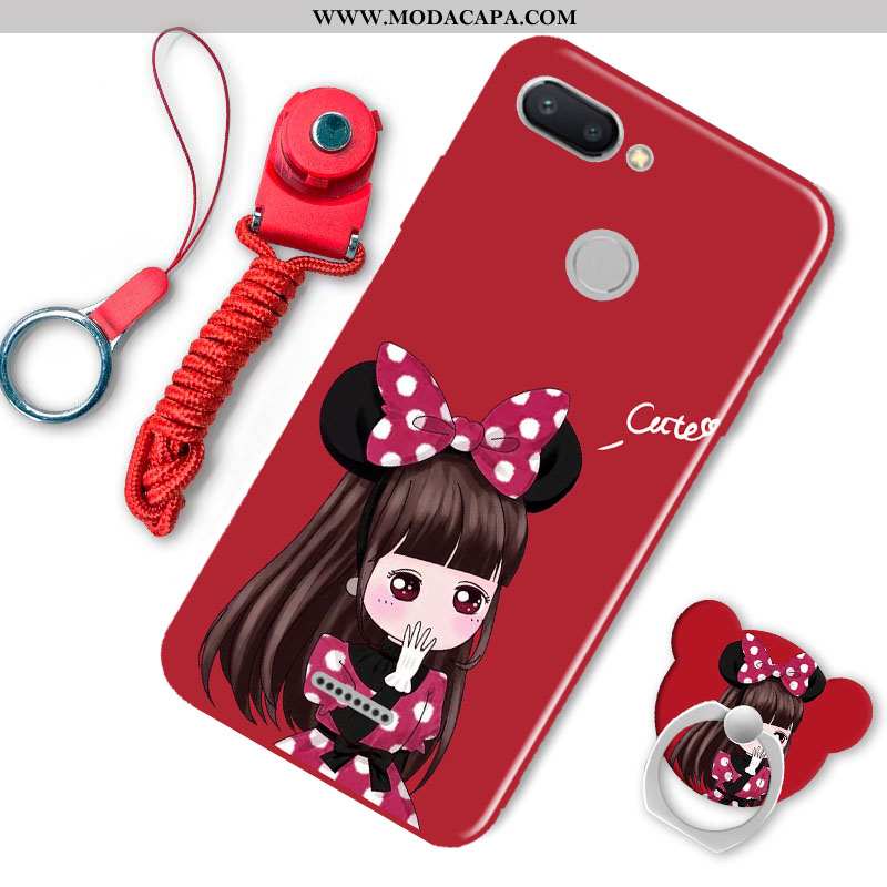 Capas Xiaomi Redmi 6 Personalizada Silicone Protetoras Cordao Completa Antiqueda Soft Baratos