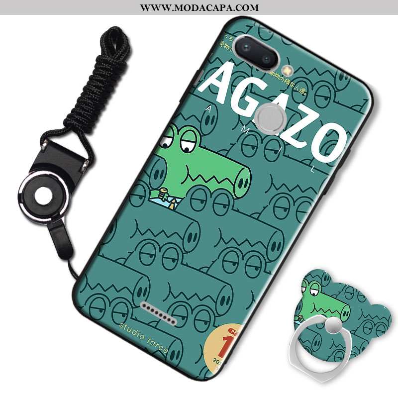 Capas Xiaomi Redmi 6 Personalizada Silicone Protetoras Cordao Completa Antiqueda Soft Baratos