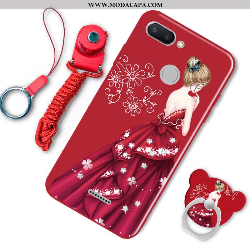 Capas Xiaomi Redmi 6 Personalizada Silicone Protetoras Cordao Completa Antiqueda Soft Baratos