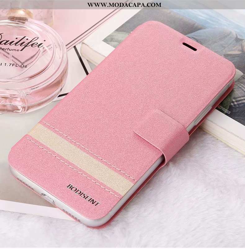 Capas Xiaomi Redmi 6 Protetoras Cover Criativas Cinza Nova Antiqueda Couro Venda