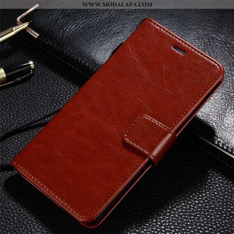 Capas Xiaomi Redmi 6 Protetoras Antiqueda Cases Couro Primavera Vermelho Baratas