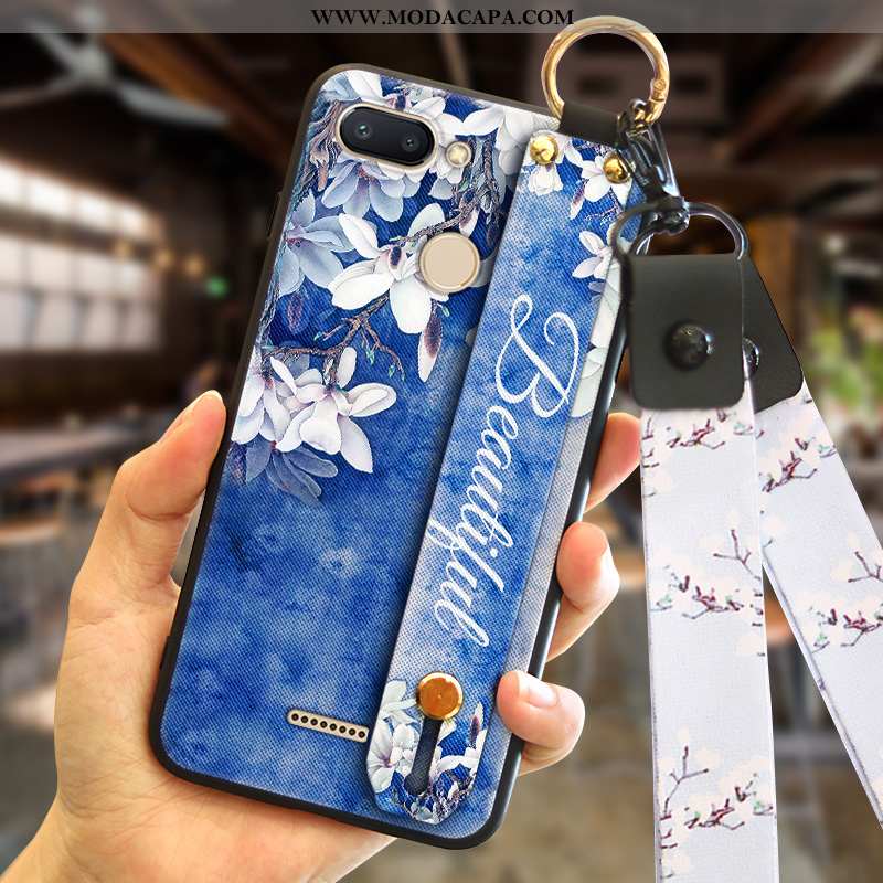 Capas Xiaomi Redmi 6 Personalizado Telemóvel Soft Criativas Telinha Antiqueda Baratos