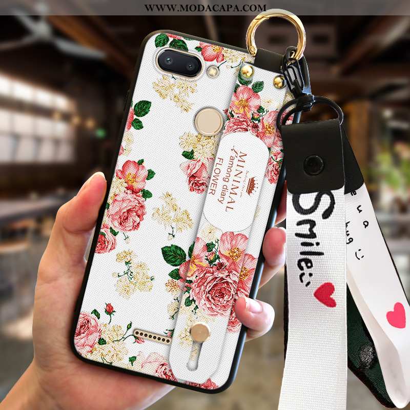 Capas Xiaomi Redmi 6 Personalizado Telemóvel Soft Criativas Telinha Antiqueda Baratos