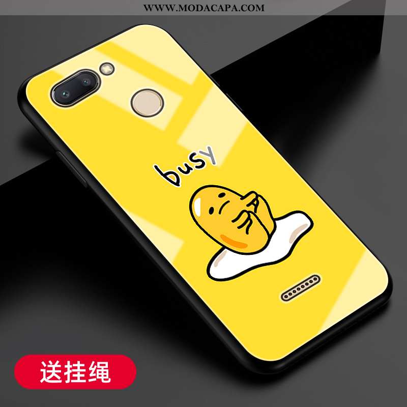 Capa Xiaomi Redmi 6 Soft Amarelo Silicone Cases Vermelho Novas Telemóvel Baratas