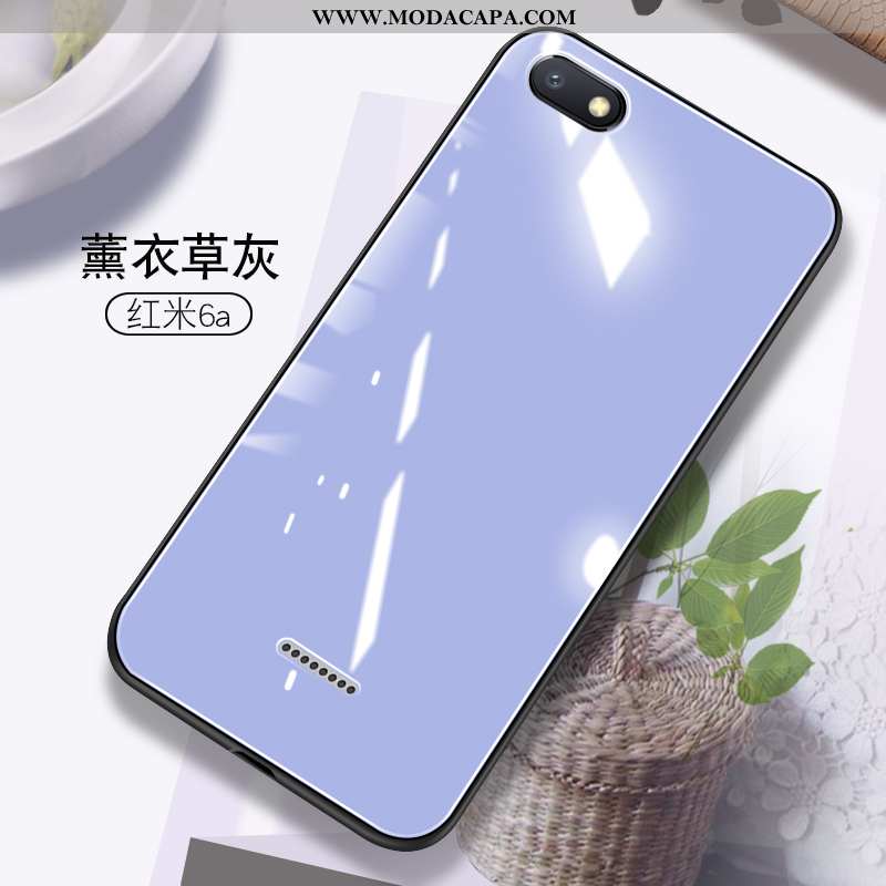 Capas Xiaomi Redmi 6a Criativas Soft Tendencia Aço Telemóvel Verde Completa Baratas