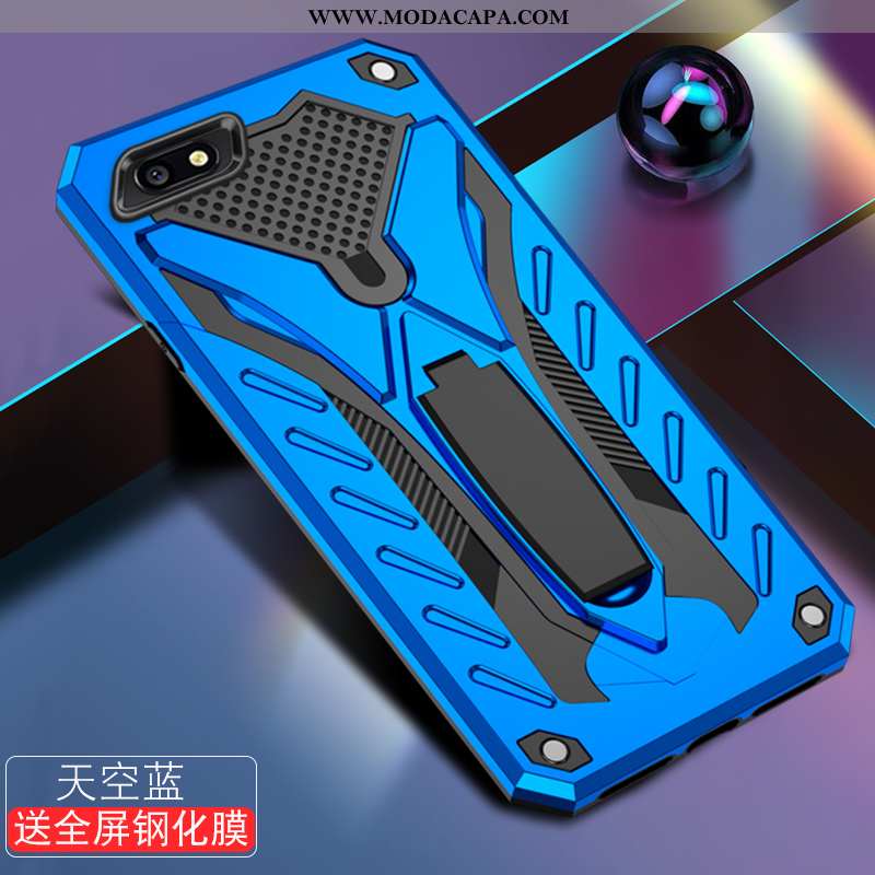 Capas Xiaomi Redmi 6a Silicone Azul Cases Antiqueda Protetoras Completa Vermelho Baratos