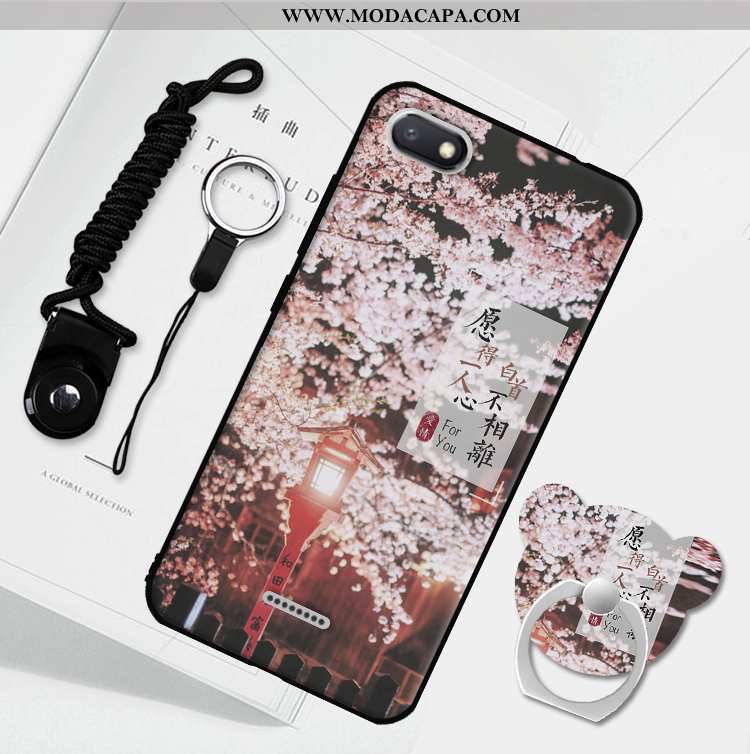 Capas Xiaomi Redmi 6a Fosco Soft Antiqueda Vermelho Cases Moda Pequena Online