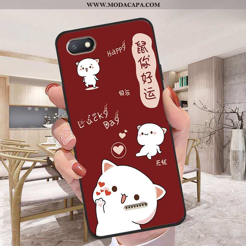 Capa Xiaomi Redmi 6a Soft Cola Completa Tendencia Telinha Capas Cases Comprar