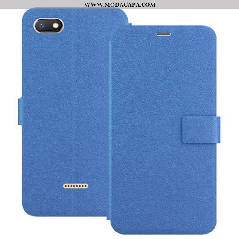 Capa Xiaomi Redmi 6a Protetoras Silicone Telinha Capas Cases Vermelho Couro Barato