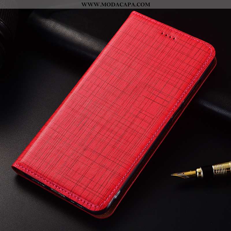 Capa Xiaomi Redmi 6a Protetoras Cover Antiqueda Couro Legitimo Telemóvel Pequena Silicone Promoção