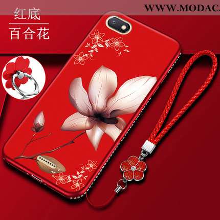 Capa Xiaomi Redmi 6a Soft Protetoras Telemóvel Vermelho Capas Silicone Pequena Online