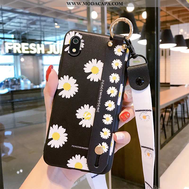 Capa Xiaomi Redmi 7a Protetoras Cases Antiqueda Nova Cordao Malha Telinha Barato
