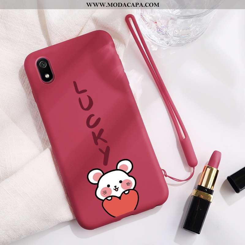 Capas Xiaomi Redmi 7a Estilosas Cases Novas Telinha Tendencia Telemóvel Silicone Baratas