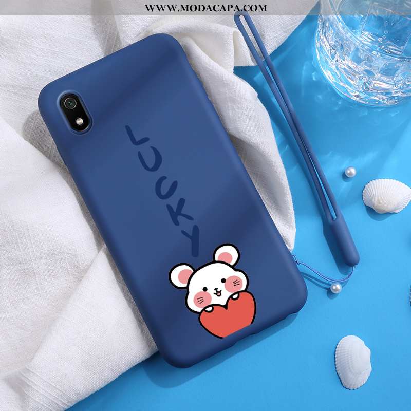 Capas Xiaomi Redmi 7a Estilosas Cases Novas Telinha Tendencia Telemóvel Silicone Baratas